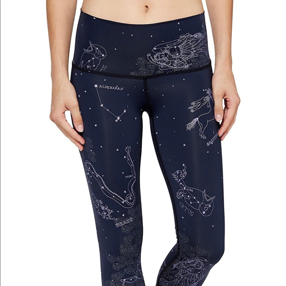 Teeki Stardust zodiac astrology leggings S